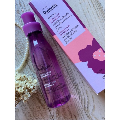 BODY SPLASH TODODIA AMEIXA E FLOR DE BAUNILHA