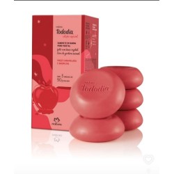 SABONETE EM BARRA TODODIA MAÇA CARAMELADA E BAUNILHA SABONETE EM BARRA TODODIA MAÇA CARAMELADA E BAUNILHA