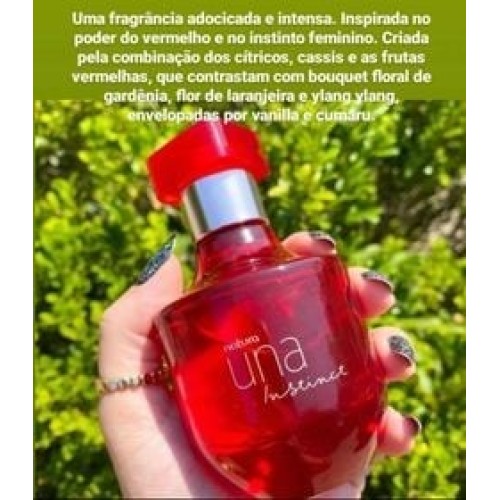 DEO PARFUM FEMININO UNA INSTINCT