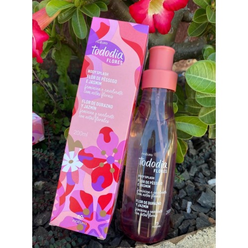 BODY SPLASH TODODIA FLOR DE PESSEGO E JASMIM