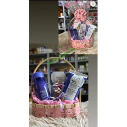 PRESENTE CESTA CHÁ DE CAMOMILA E LAVANDA