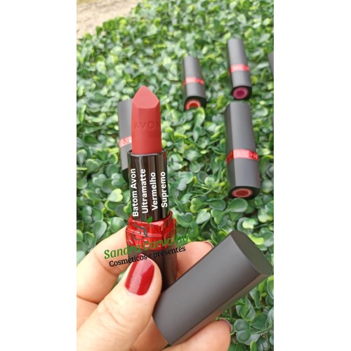 BATOM AVON ULTRAMATTE VERMELHO SUPREMO