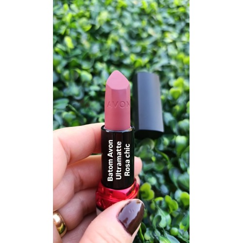 BATOM AVON ULTRAMATTE ROSA CHIC