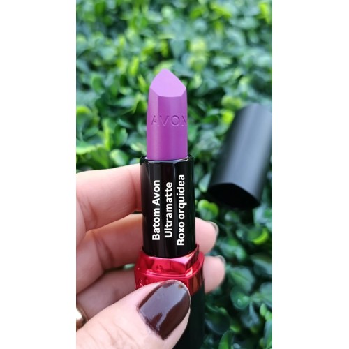 BATOM AVON ULTRAMATTE ROXO ORQUIDEA