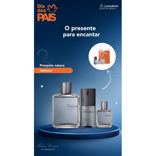 PRESENTE NATURA HOMEM TRADICIONAL