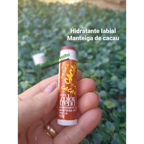 HIDRATANTE LABIAL AVON COLOR TREND MANTEIGA DE CACAU