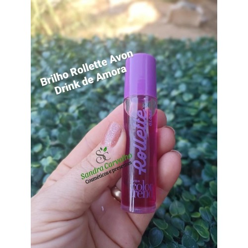 BRILHO ROLLETTE AVON DRINK DE AMORA