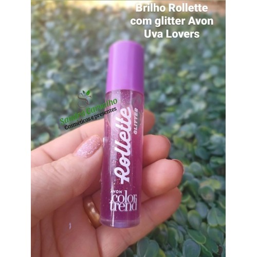 BRILHO ROLLETTE AVON UVA LOVERS