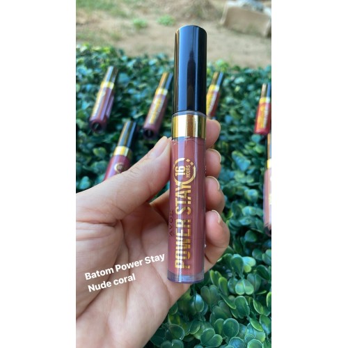 BATOM AVON LIQUIDO POWER STAY NUDE CORAL
