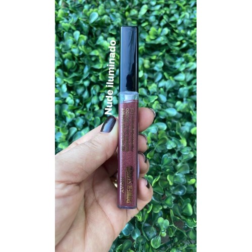 BATOM AVON LIQUIDO POWER STAY GLITTER NUDE ILUMINADO