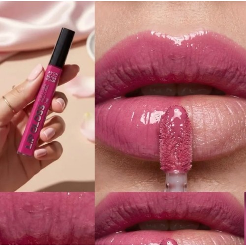 GLOSS LABIAL AVON ULTRA COLOR ROSA WOW