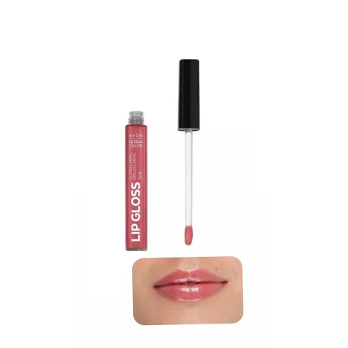 GLOSS LABIAL AVON ULTRA COLOR NUDE GLOW