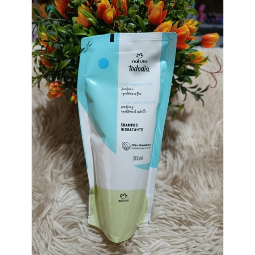 REFIL SHAMPOO TODODDIA MAÇA VERDE E ALOE VERA