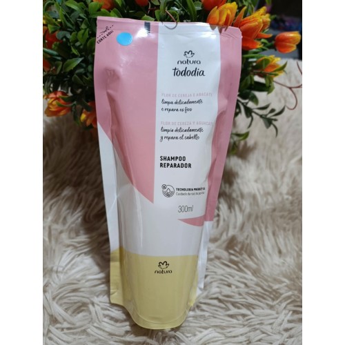 REFIL SHAMPOO TODODIA FLOR DE CEREJA E ABACATE