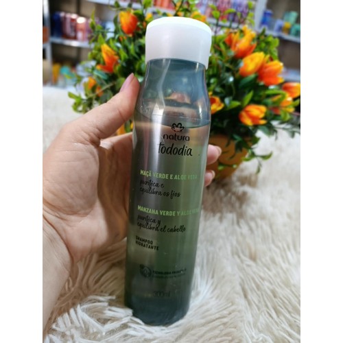 SHAMPOO TODODIA MAÇÃ VERDE E ALOE VERA