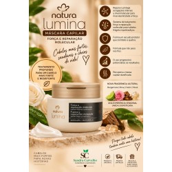 MASCARA CAPILAR LUMINA FORÇA E REPARAÇAO MOLECULAR